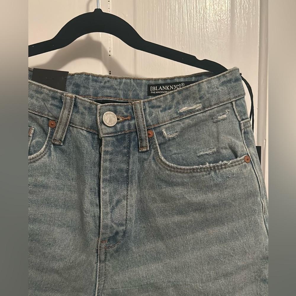High rise crop jeans- blanknyc